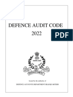 Defence Audit Code 2022