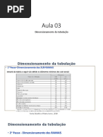 Aula 03 - Dimensionamento Da Tubulação