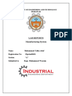 Manufacturing System Lab