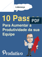 10 Passos para Aumentar A Produtividade Da Equipe