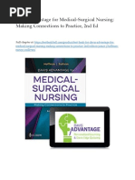 Test Bank For Davis Advantage For Medical Surgical Nursing Making Connections To Practice 2nd Edition Janice J Hoffman Nancy J Sullivan