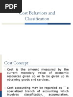 Session 2 - Cost Concept and Classification Revised