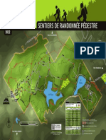 Carte Randonnée Parc Du Mont Loup-Garou 2022