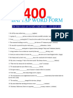 400 CÂU BÀI TẬP WORD FORM ÔN VÀO 10 TPHCM giaoandethitienganh.info