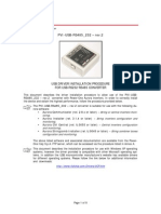 Pvi-Usb-Rs485 232 Rev.2.0 Installation Procedure 0