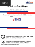 Claimable Courses HRDCorp Grant Helper