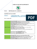 Cameroun - Projet Complementaire Dassainissement Pluvial Durable de La Ville de Yaounde - Rapport Devaluation