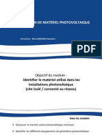 Cours Identification Matériel PV