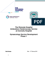 RotundaAmbulatoryHysteroscopyService at ConnollyHospital