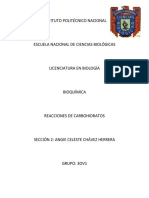 Reacciones de Carbohidratos.