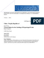 General Rules For The Labeling of Prepackaged Foods Gb7718-2011.cleaned