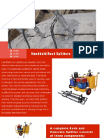 Handheld Rock Splitter Brochure