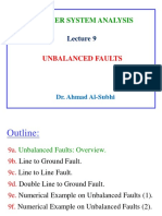 9 - Unbalanced Faults