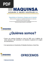 Presentación Maquinsa Mayo 2022