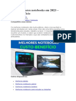 Os 11 Melhores Notebooks em 2023