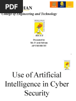 Use of AI in Cyber Security-Ppt Pres