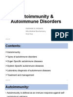 Autoimmunity and Disorders