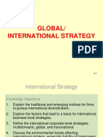 Strategi Global or International