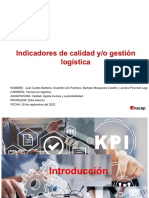 Indicadores de Gestion Logistica