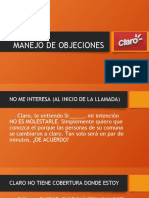 Manejo de Objeciones