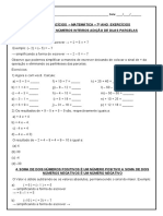 Adição e Subtração Com Números Inteiros (1) FFFF