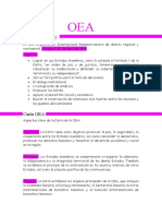 Resumen DDHH OEA, GENOCIDIO, LESA HUMANIDAD Y GUERRA FRÍA