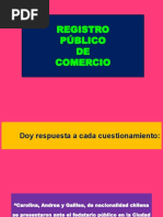 Registro Público de Comercio