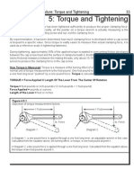 Torque and Tightening