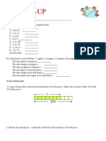 SU WORKSHEET - GR 5 Ratio