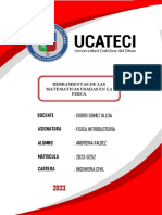 Herramientas de Las Matematicas en Física