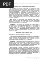 Guía Unidad II - Sustancias Puras - Equilibrio Gas-Liquido-Solido