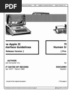 Apple II Human Interface Guidelines 1985