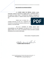 3 - Declaração de Hipossuficiência