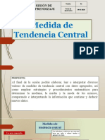 2° Sesión Virtual III B Medidas de Tendencia Central para Datos Agrupados