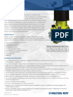 Mroy Metering Pumps Data Sheet - 2022