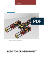 Lego Toy Design Project: Designed by David Dylan 2017