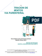 AdministraciÓn de Medicamentos Via Parenteral