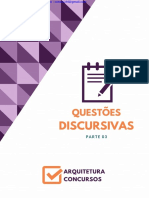 Questões Discursivas - Parte 03