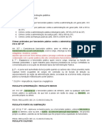 Crimes Contra A Administração Pública