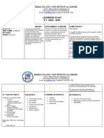 Science 9 - Learning Plan