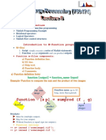 Lecture 6 Introduction To M Function Programming