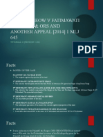 Conveyancing Case 3