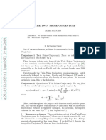 James Maynard We Discuss Various Recent Advances On Weak Forms of The Twin Prime Conjecture