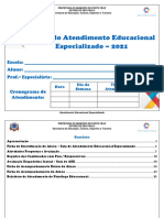 Diário de Atendimento Do Aee