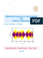 Differential Equations & Linear Algebra