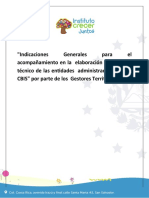 Indicaciones para Elaborar El Informe Técnico de Las Entidades 2