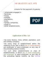 Gratuity Act