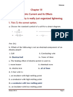 Electricity and Circuits