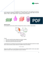 Lista de Poliedros - Geometria Espacial