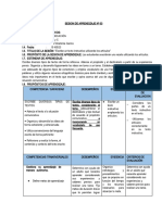 Sesion de Aprendizaje Comunicación 10-05-23